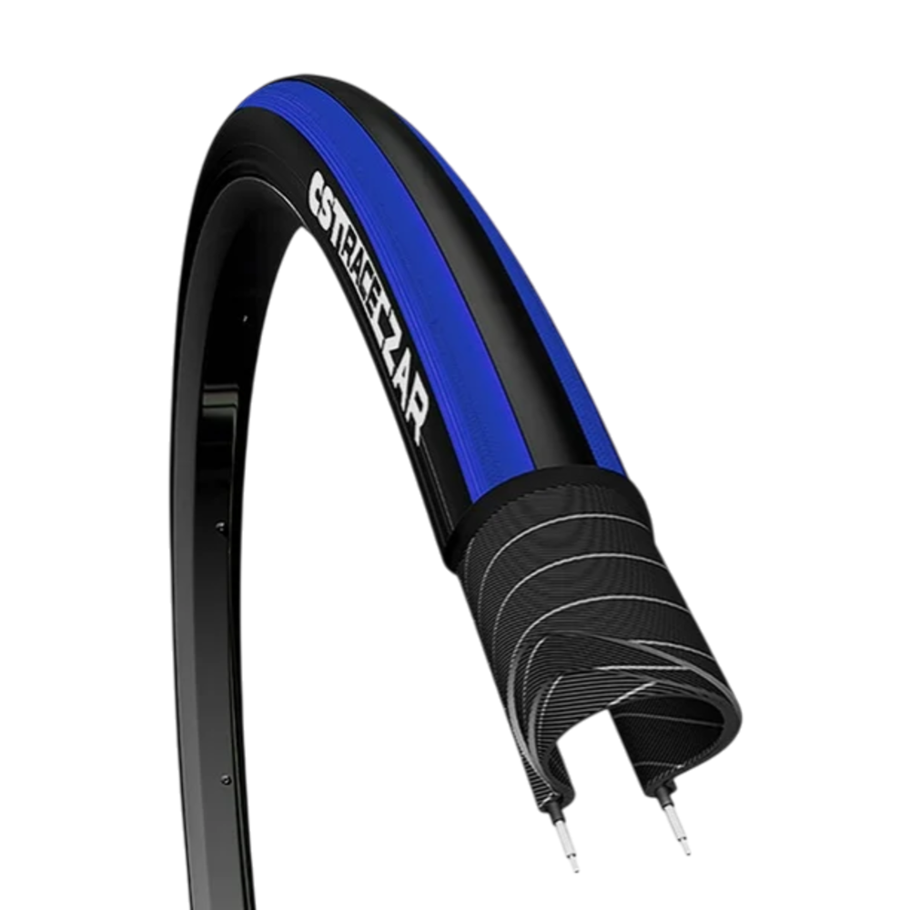 Llanta CST 700X23C C1406 CAZAR black/blue