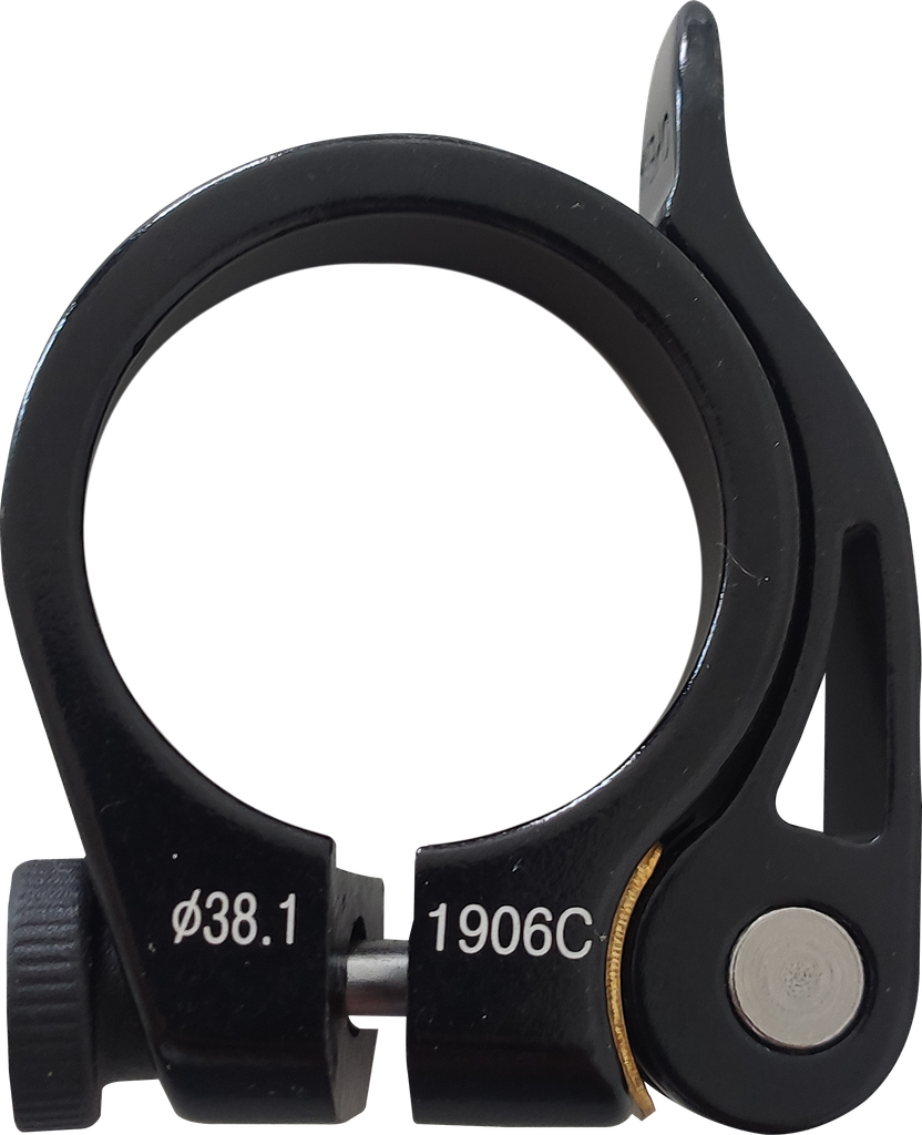 Abrazadera ZOOM c/bloqueador 38.1mm black  AT-101+SQR-115