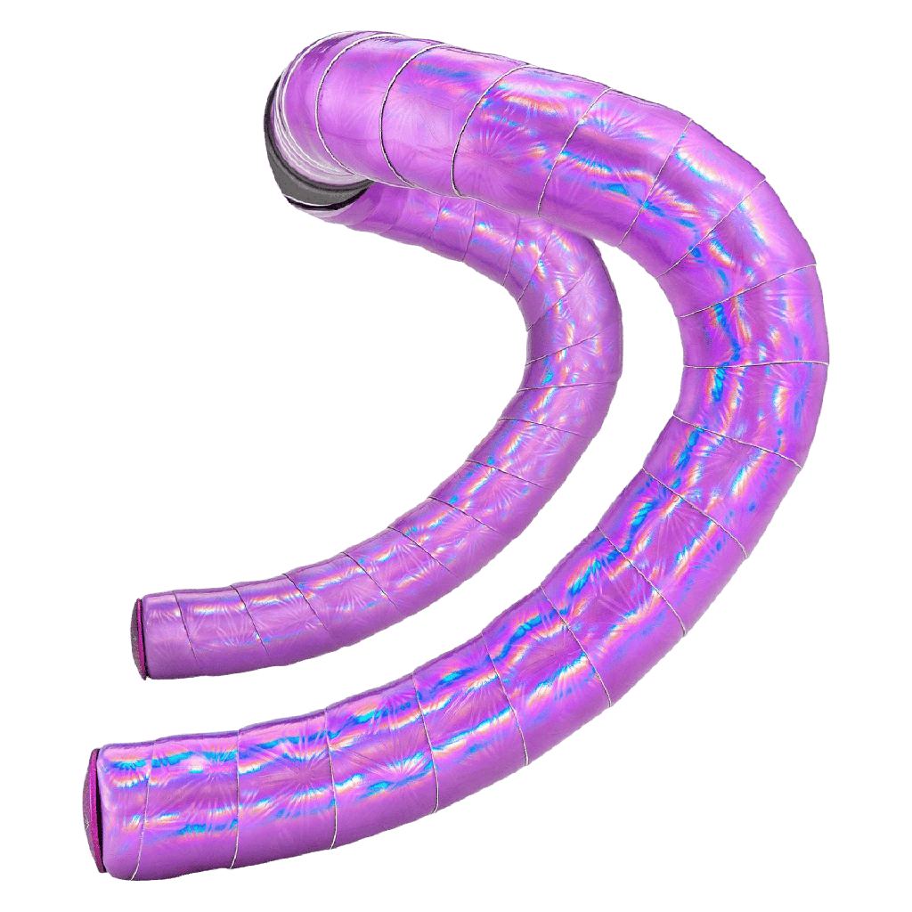 Cinta SUPACAZ Prizmatik  BT-137 purple haze + corcho purpura anodizado