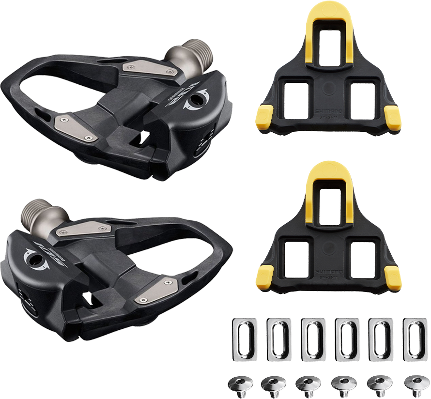 Pedal SHIMANO ruta 105 PD-R7000 c/cleats SM-SH11 caja