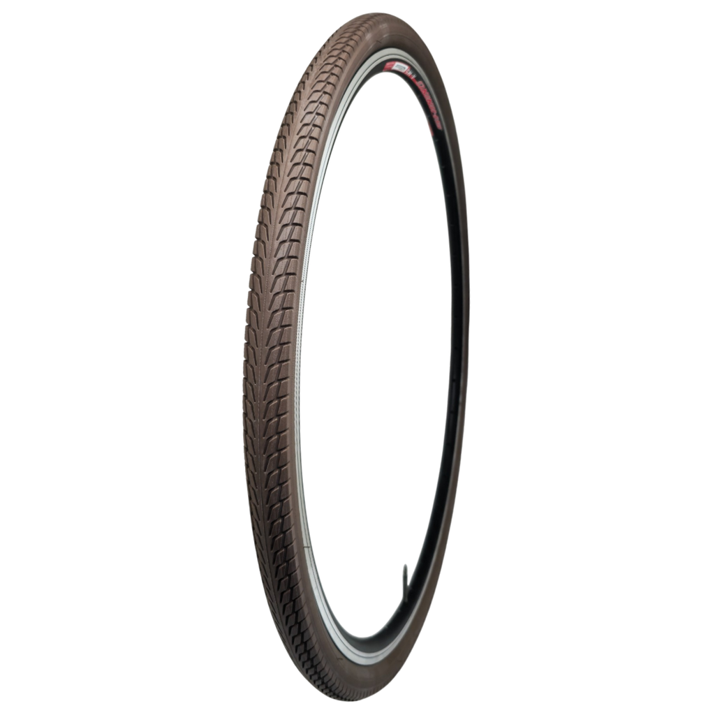 Llanta CST 700X38C C1118 BROWN. TRA-CITY