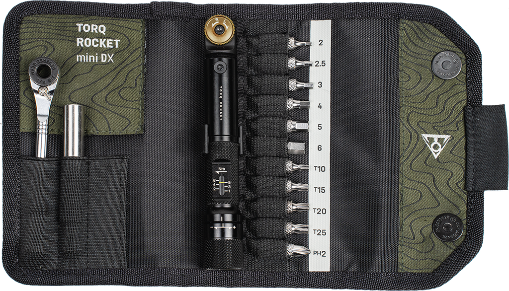 H-Torquimetro TOPEAK STICK PRO 1 - 6Nm 11 funciones TT2607