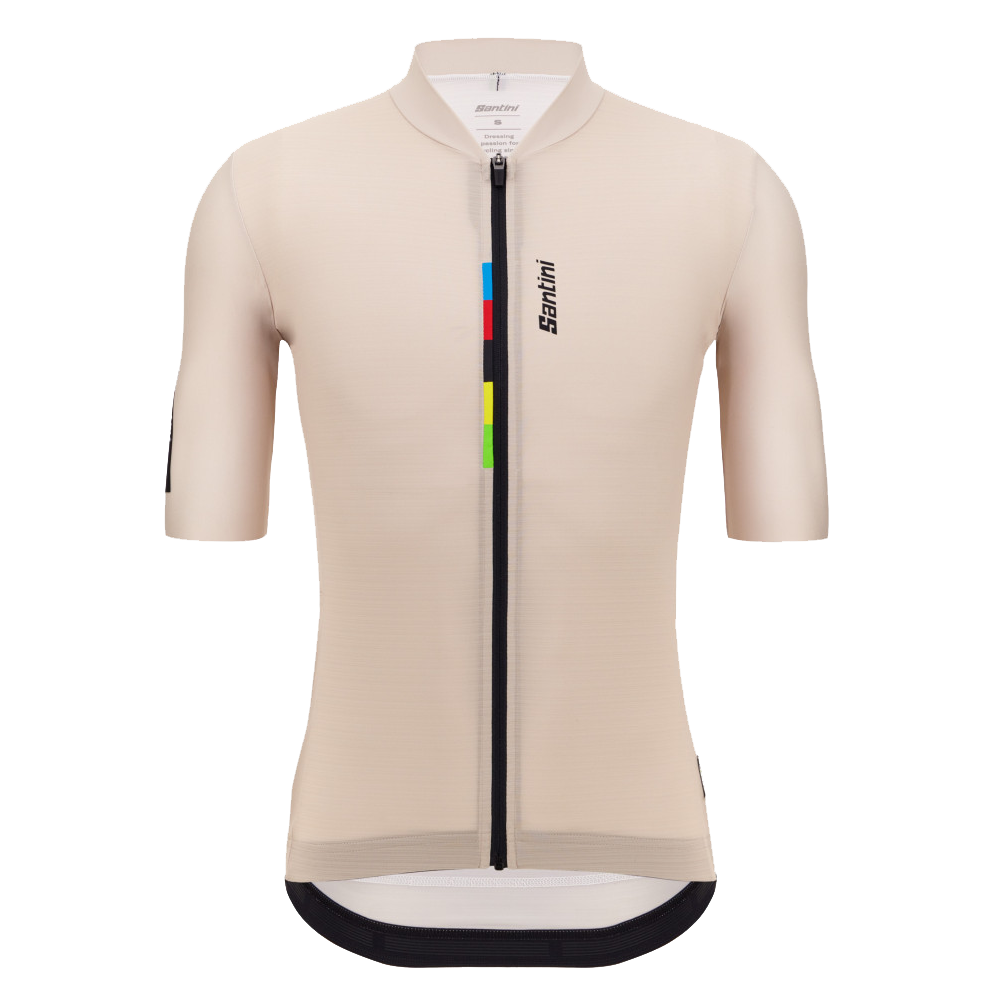Jersey SANTINI LT UCI Talla: XS Capuccino