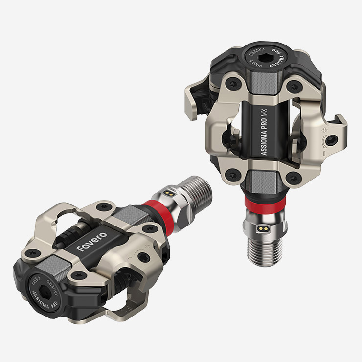 Pedales FAVERO potencia Assioma Pro MX T/shimano