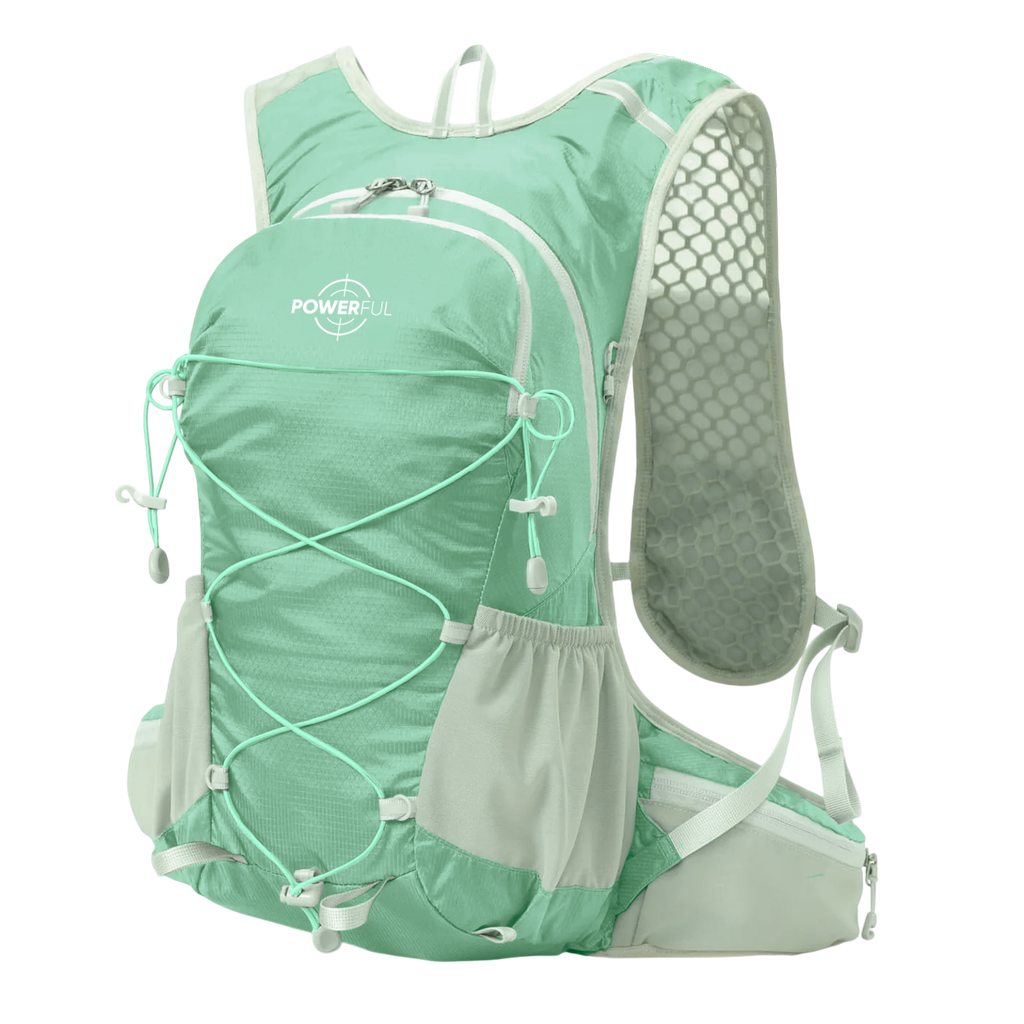Mochila POWERFUL Trail Running  comp  turquoise/gray  RB-2435