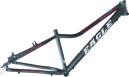 [CUA711] Cuadro EAGLE 27.5 LADY 14 alum grey/turqueza/white/pink