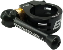 [ABR004] Abrazadera BMX BOMBSHELL 1130318K 31.8 clamp W QR black