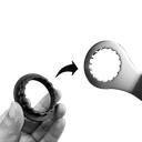 H-Instalador SUPER B TB-BB11 de pistas deBB de rosca con adaptadores 