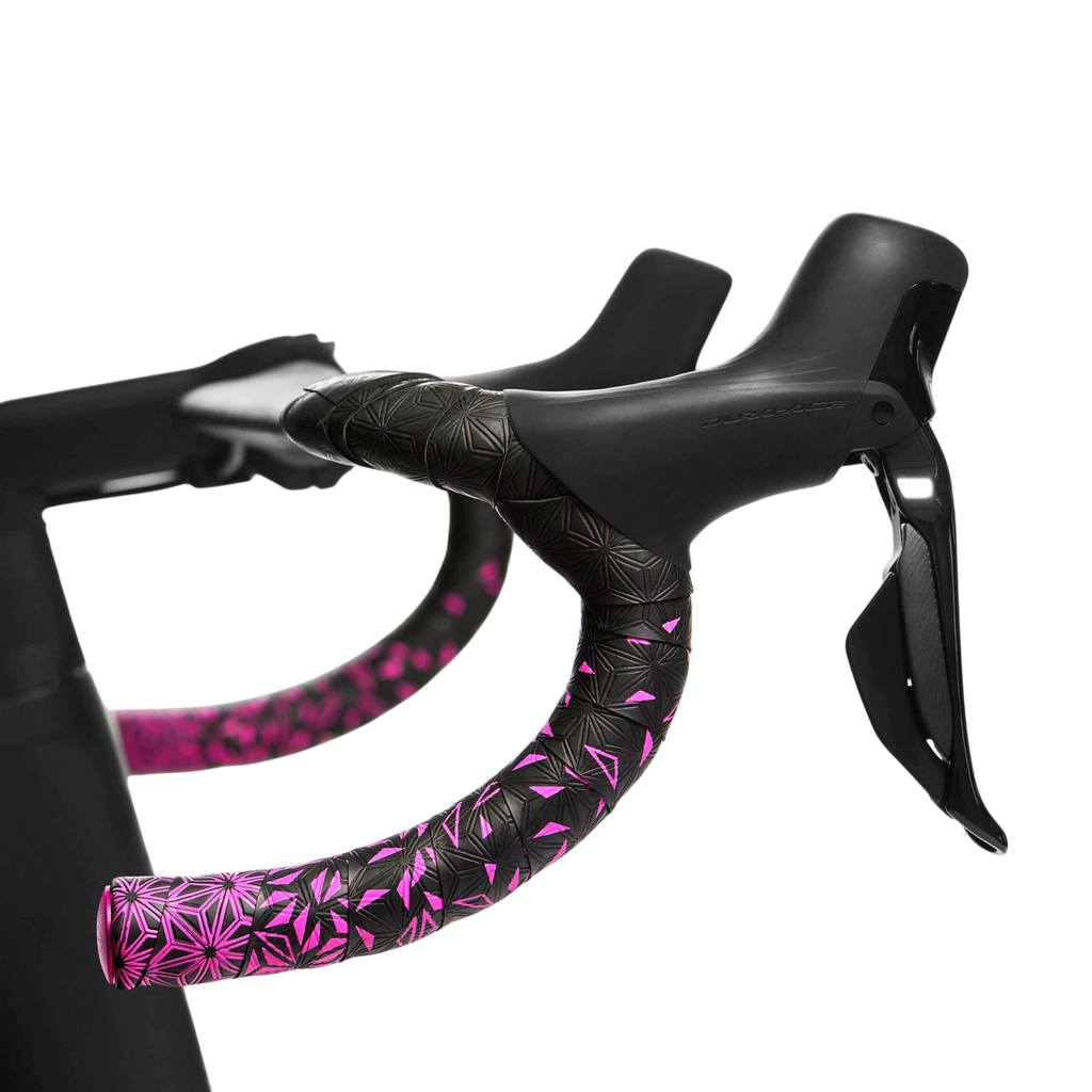 Cinta SUPACAZ Super Sticky Kush-Star Fade BT-51 neon pink + corcho black anodizado