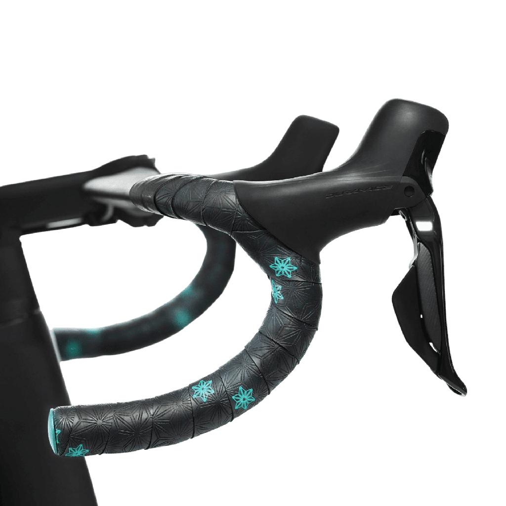 Cinta SUPACAZ Super Sticky Kush-Galaxy BT-78 celeste stars + corcho celeste anodizado