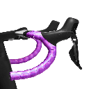 Cinta SUPACAZ Prizmatik  BT-137 purple haze + corcho purpura anodizado