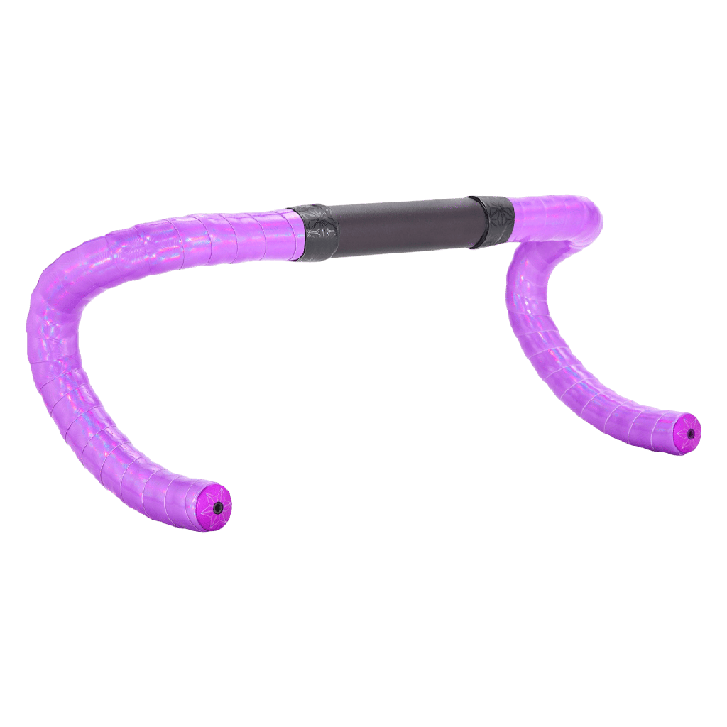 Cinta SUPACAZ Prizmatik  BT-137 purple haze + corcho purpura anodizado