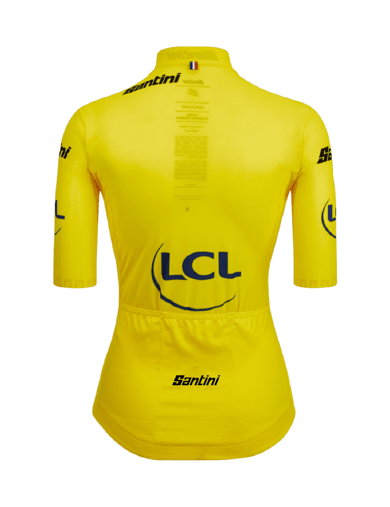 Jersey SANTINI TDF LEADER Dama Talla:M  Yellow