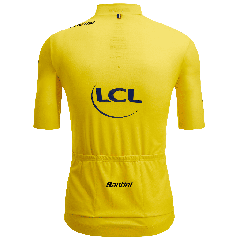 Jersey SANTINI TDF LEADER Caballero Talla:XL  Yellow