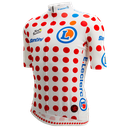 Jersey SANTINI TDF KOM Caballero Talla:XL Polka Dots