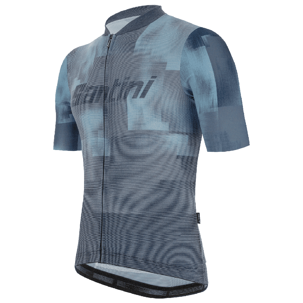 Jersey SANTINI FORZA Caballero Talla:L Blue