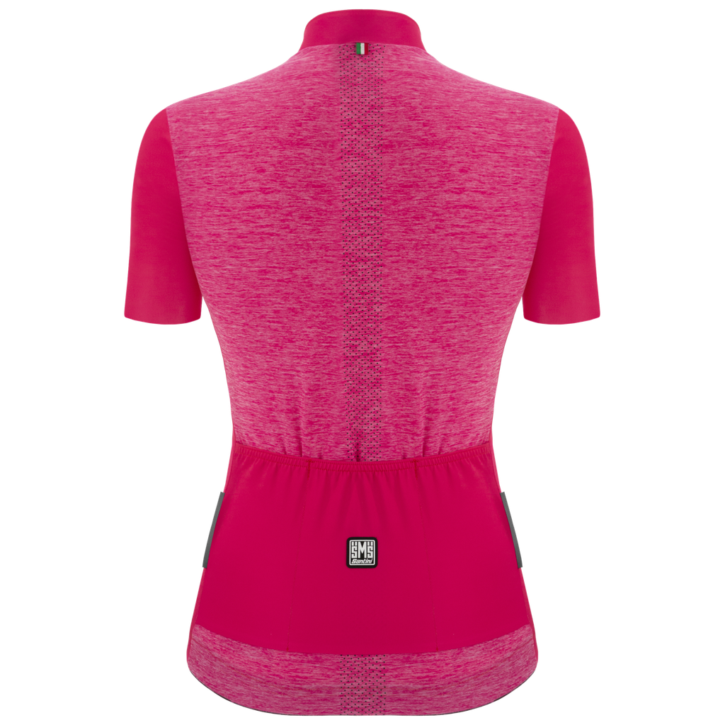 Jersey SANTINI 3S PURO Dama Talla:M Raspberry