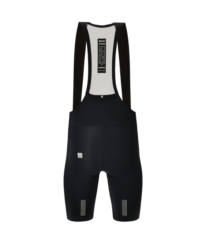 Pantaloneta SANTINI PLUSH COMPRESSION Bib Short Caballero Talla:S Black
