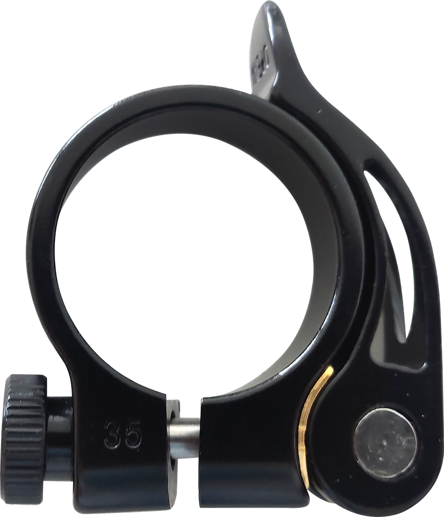 Abrazadera ZOOM c/bloqueador 35.0mm black  AT-101+SQR-116