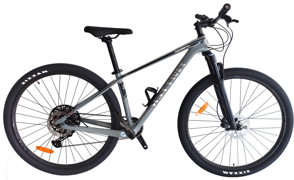 Bicicleta TWITTER MTB carbon STORM2.0 17 M6100-12V cement gray