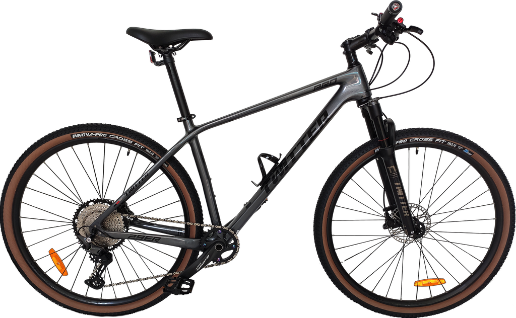Bicicleta TWITTER MTB carbono LEOPARD PRO 17  M6100 12v dark gray
