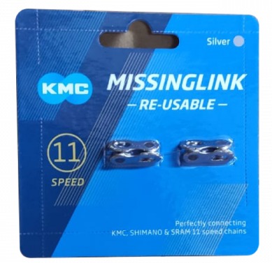 Chaveta KMC conector CL555R-NP 11 speed carton 2pcs