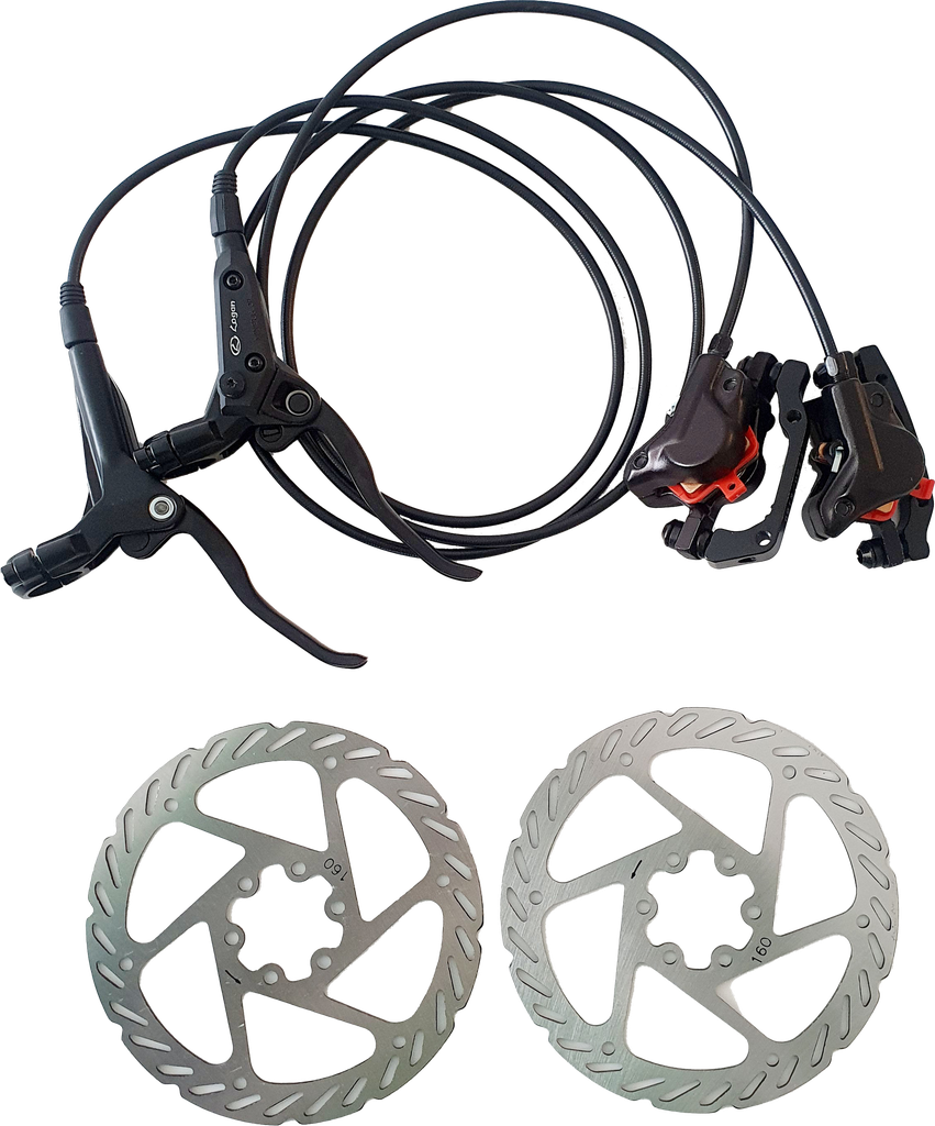 Freno disc LOGAN hidraulico HD-M500 c/disc set black