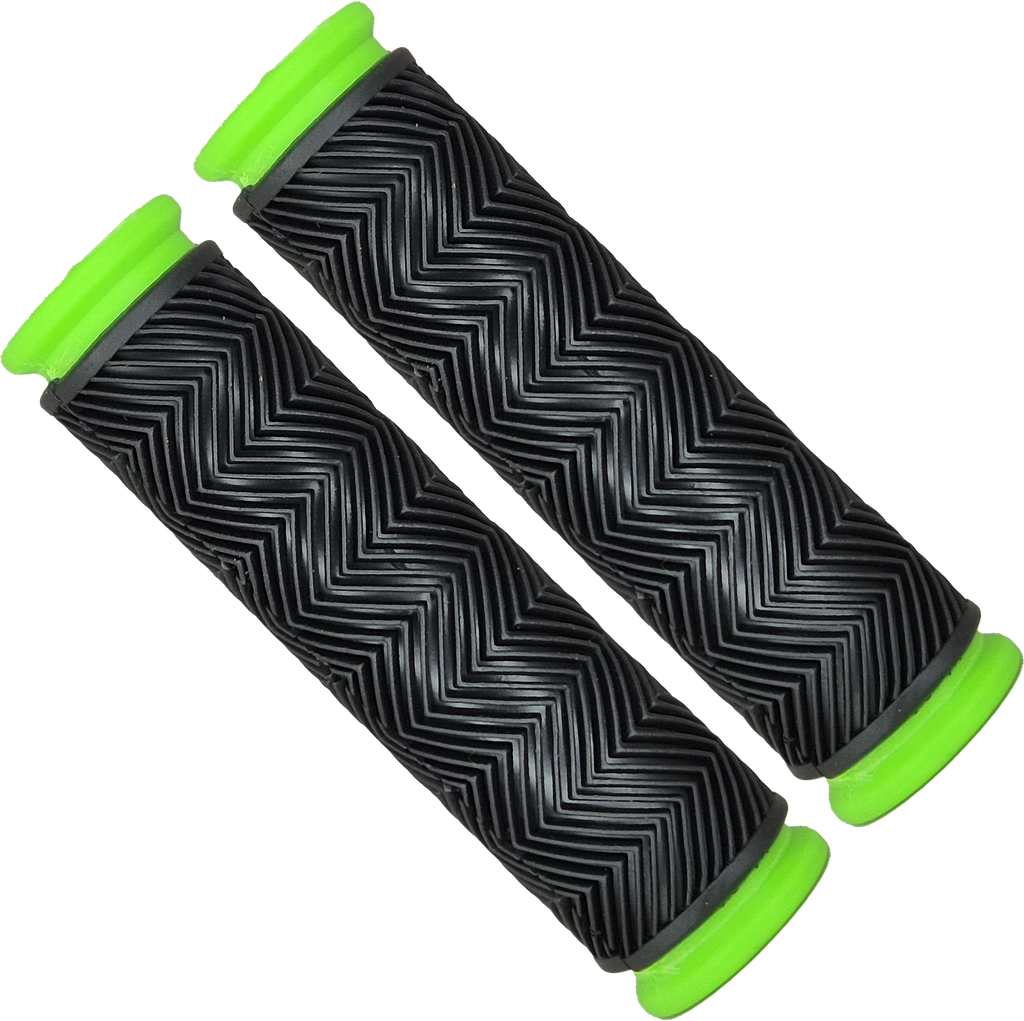 Grip ENJOY  silicon 125mm Black/green neon
