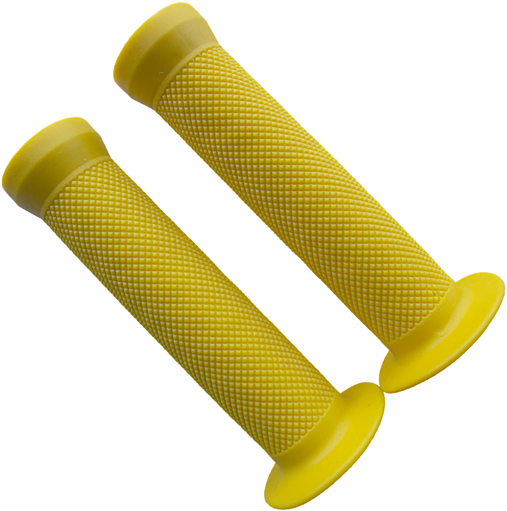 Grips EAGLE-F BMX PVC 130mm c/flange yellow MOD. EG-904 CN