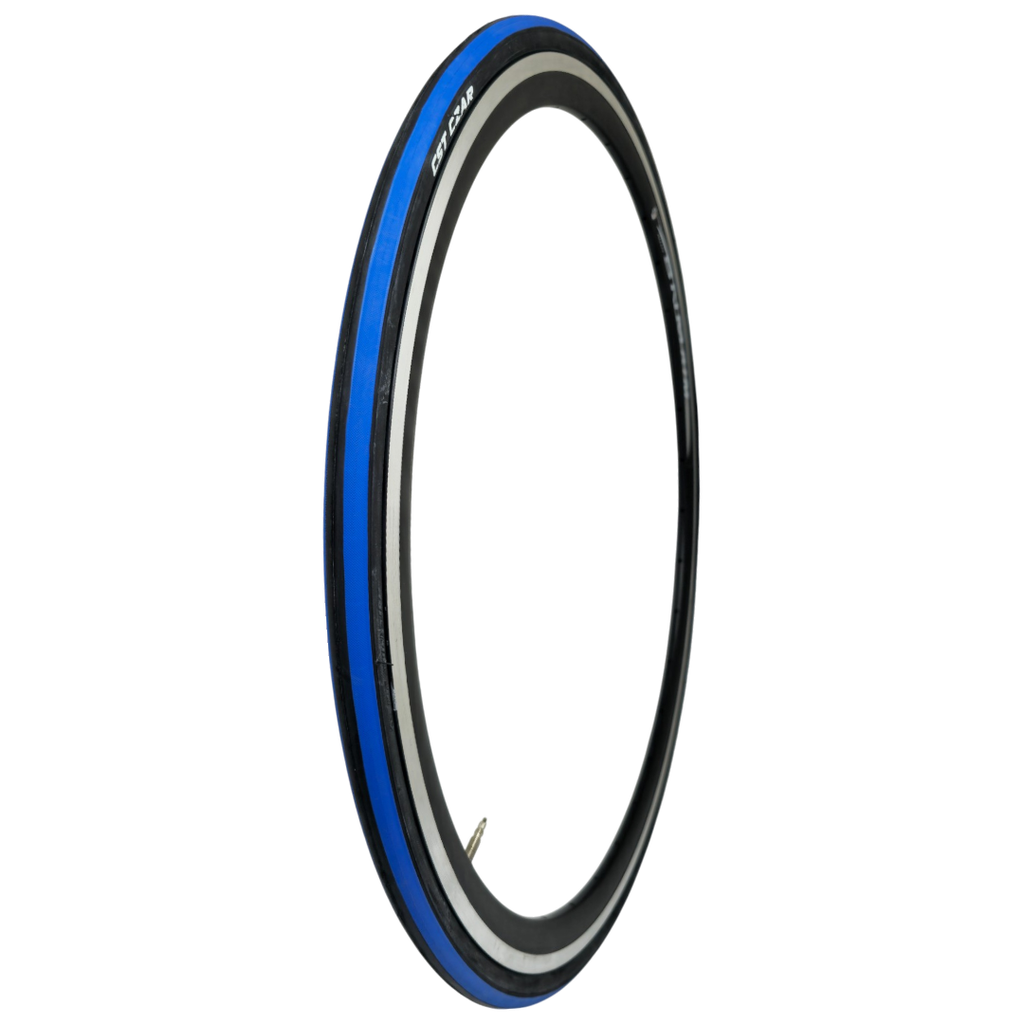 Llanta CST 700X23C C1406 CAZAR black/blue