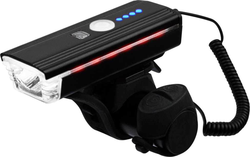 Luz ENJOY EAST delanter EBL-3607 350lm c/sensor control/remot/bocina USB Rechargeable