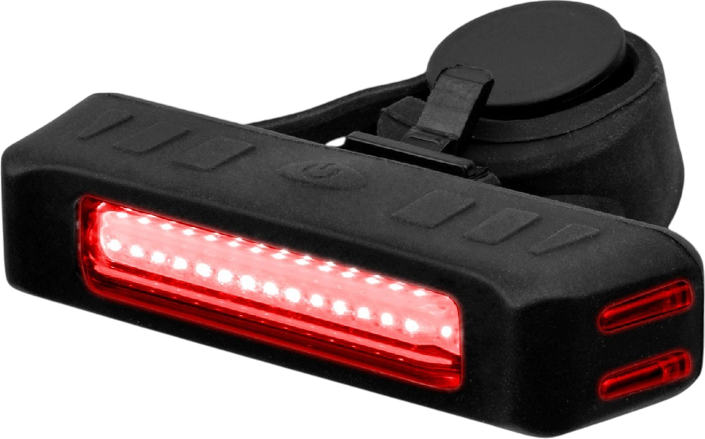 Luz ENJOY EAST posterior EBL-035RB bicolor 50lm red/blue USB rechargeable