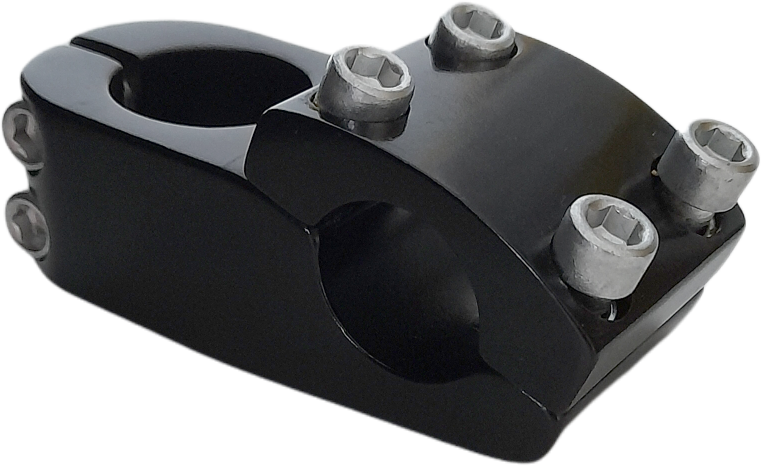 Stem ZOOM BMX alum 11/8 AHEAD for rudder 25.4 black