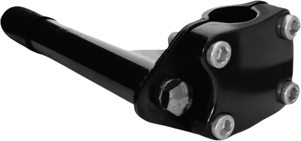 Stem ZOOM BMX iron 21.1 black