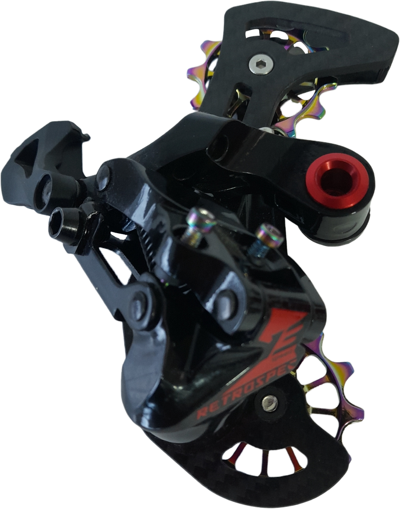Tensor RETROSPEC 13v black red