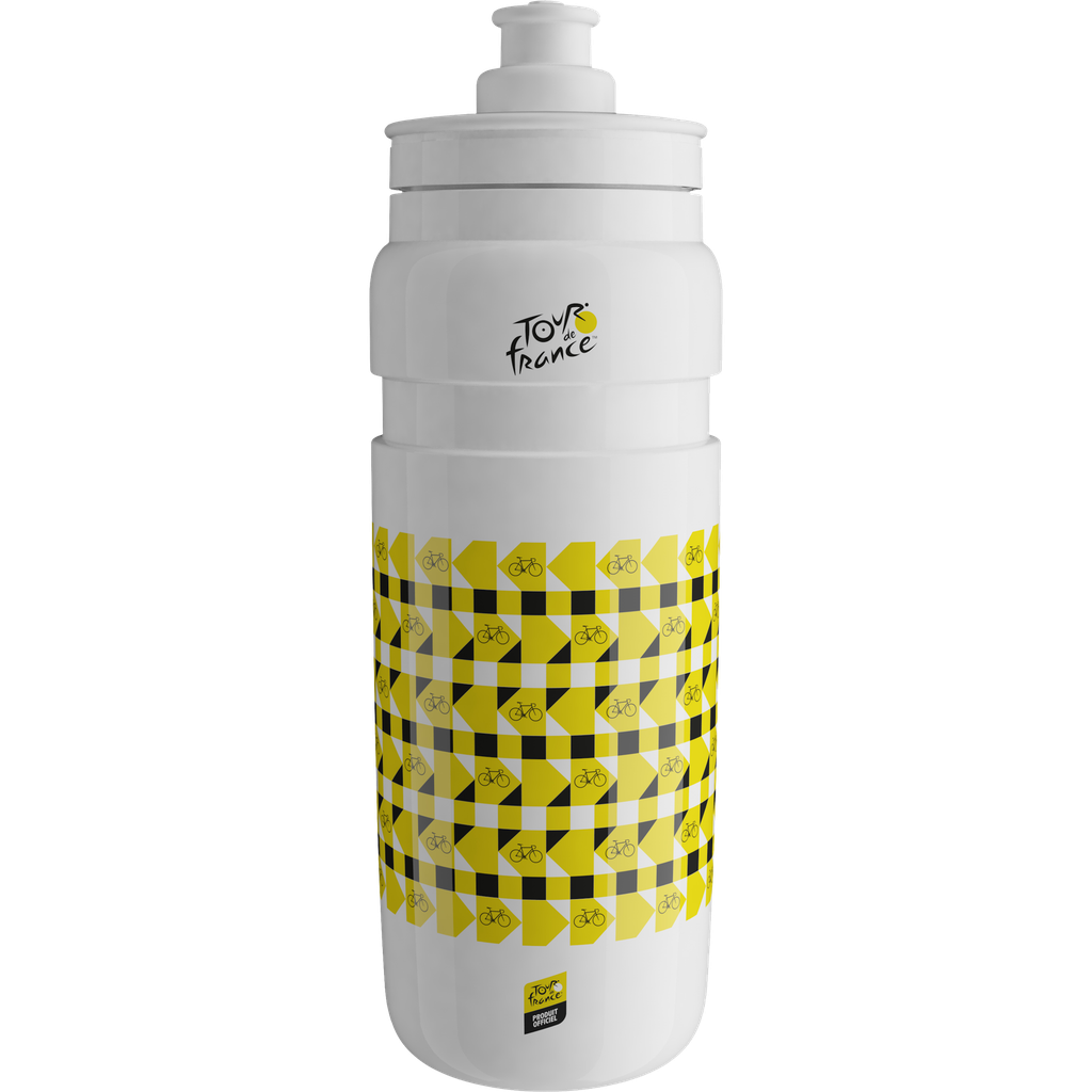 Caramañola ELITE FLY TOUR De FRANCE WHITE new 750ml 1607138