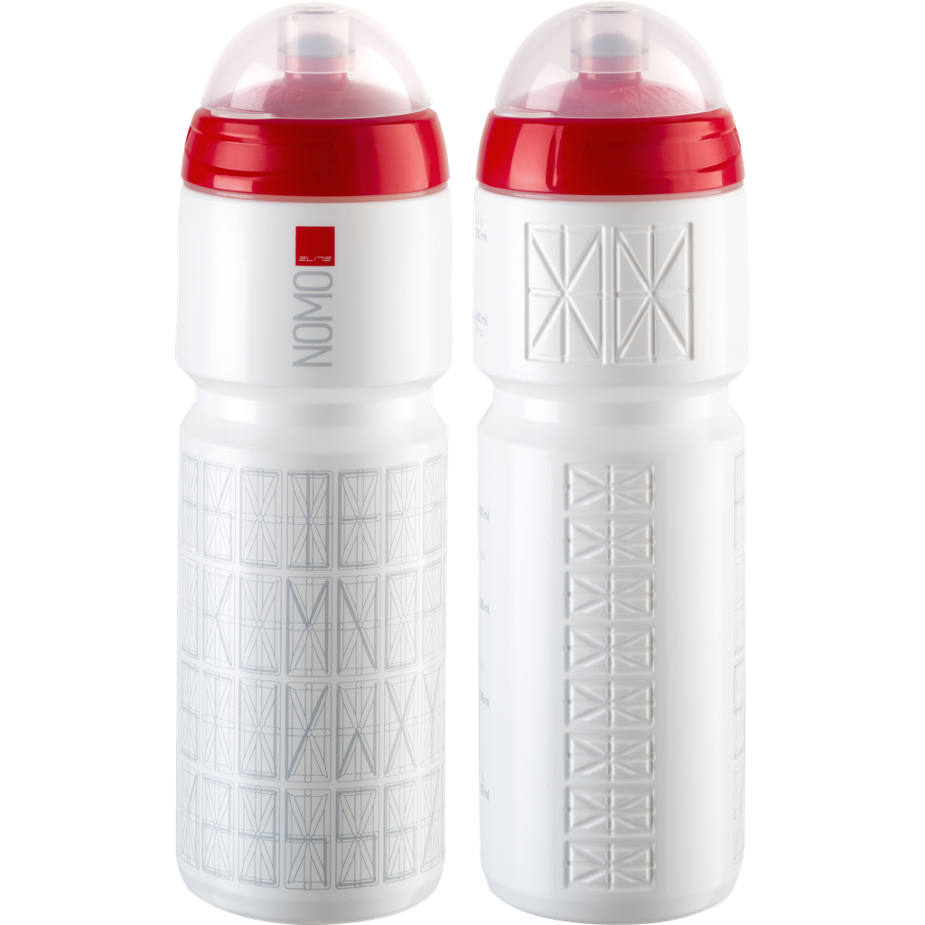 Caramañola ELITE NOMO white/red tapa 750ml 173010