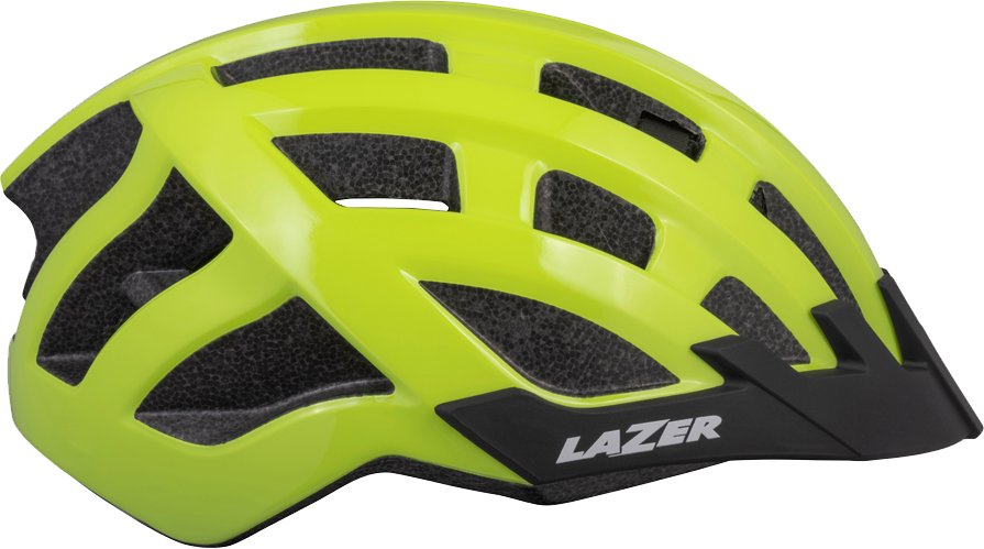 Casco LAZER Compact DLX  flash yellow uni size +net+led