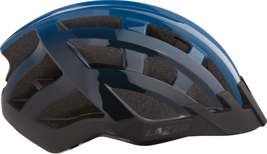 Casco LAZER Compact DLX CE-CPSC Blue Black uni size +net+led