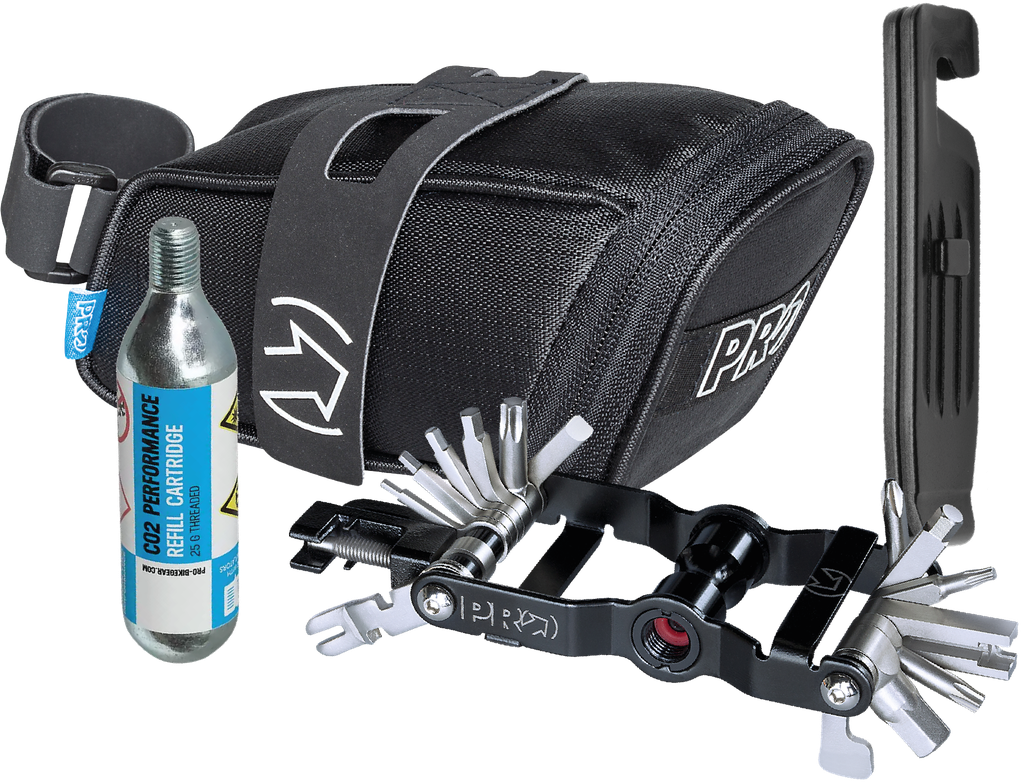 Combipack PRO Saddle bag/CO2 minitool/leve 3pcs APRAC0147