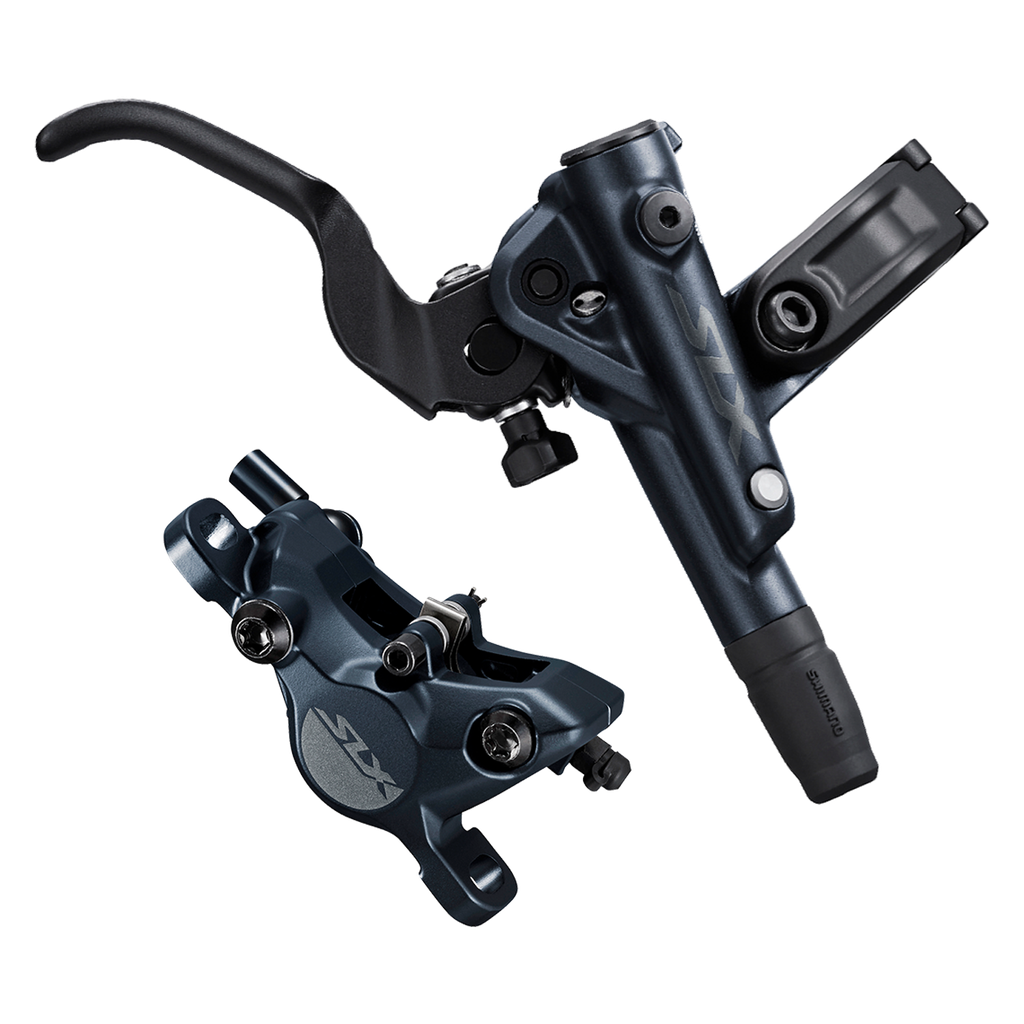 Freno disc SHIMANO SLX hidr M7100 mord/cab/magt black set