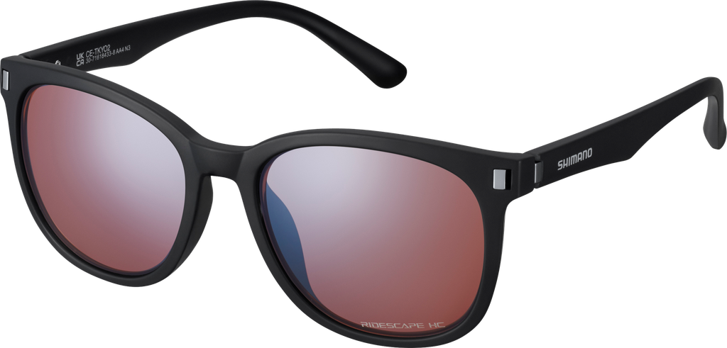 Gafas SHIMANO TOKYO CE-TKYO2HC Matte blaack, RIDESCAPE HIGH CONTRAST ECETKYO2HCL02