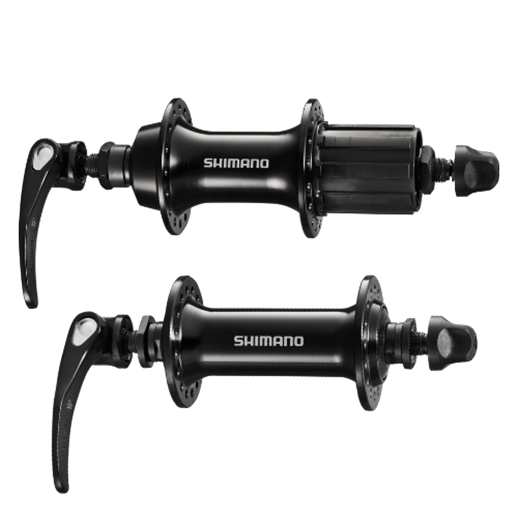Manzanas SHIMANO SORA HB-RS300 28h 8/9/10v v-brake-QR168 black par