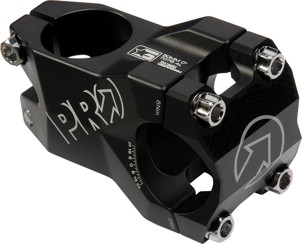 Stem PRO MTB vanderham FR CNC AHEAD black 50mm CNC 31.8mm  PRSS0241