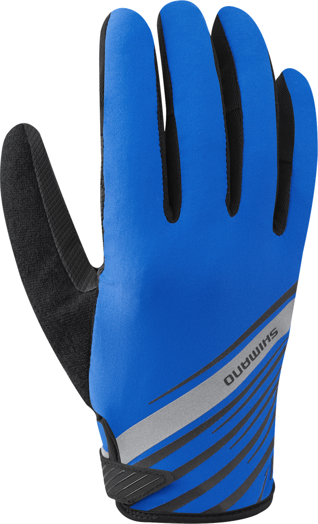 UNI Guante SHIMANO LONG Hombre GEL d/largo M BLUE ECWGLBSTS12MB0105