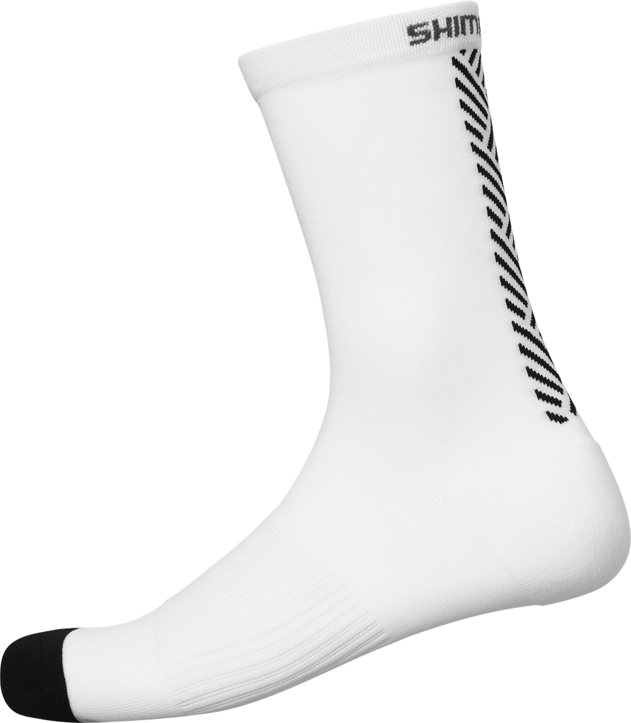 UNI Medias SHIMANO ORIGINAL TALL SOCKS UNISEX WHITE M-L (SHOE SIZE 41-44) ECWSCBSSS14UW0123