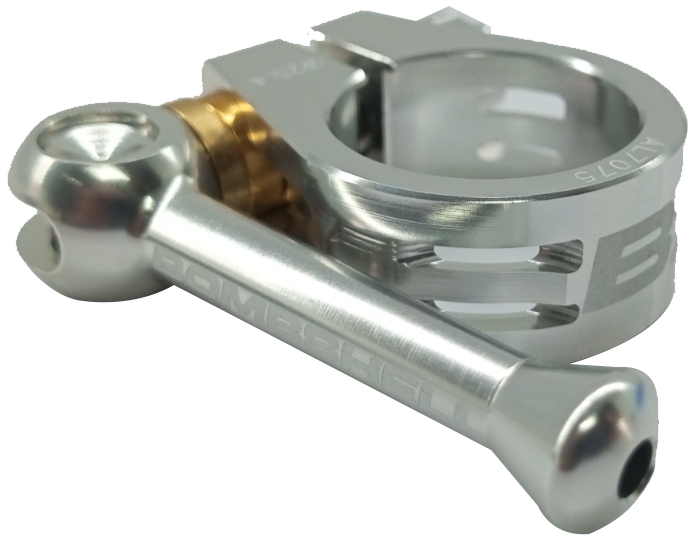 Abrazadera BMX BOMBSHELL 1130254K QR 25,4 W Titanium silver
