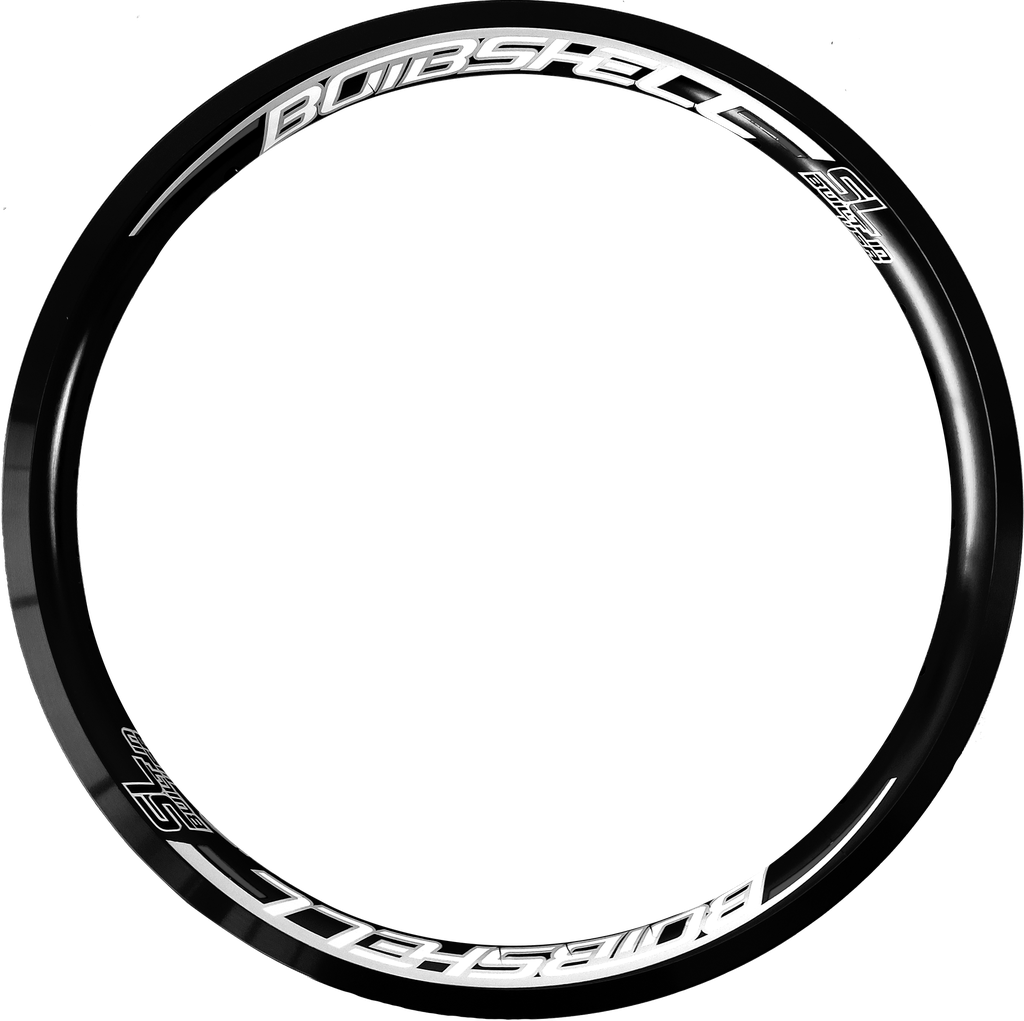 Aro BMX BOMBSHELL  1086MFK 20X1 1/8 aluminio 28h front 30mm mini black