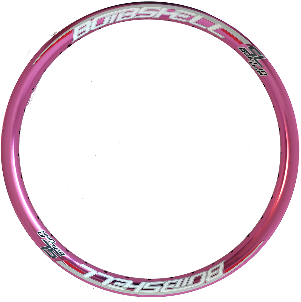 Aro BMX BOMBSHELL 20" aluminio SL Pro 36h front pink