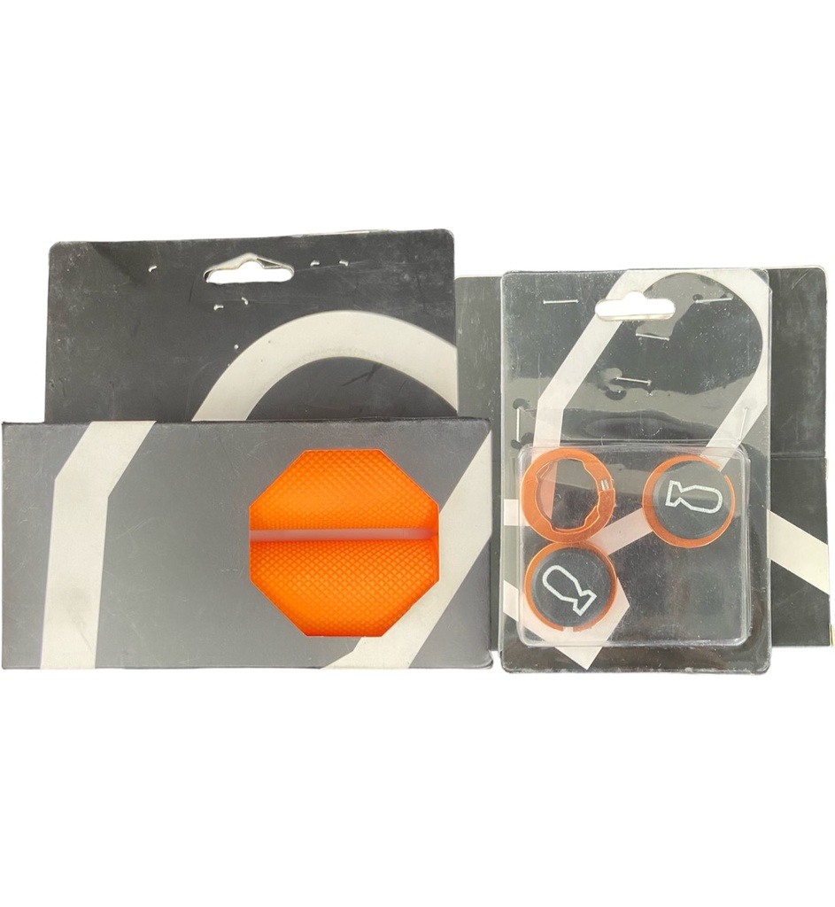 Grip BOMBSHELL 1133595OR c/seguro 9.5mm orange